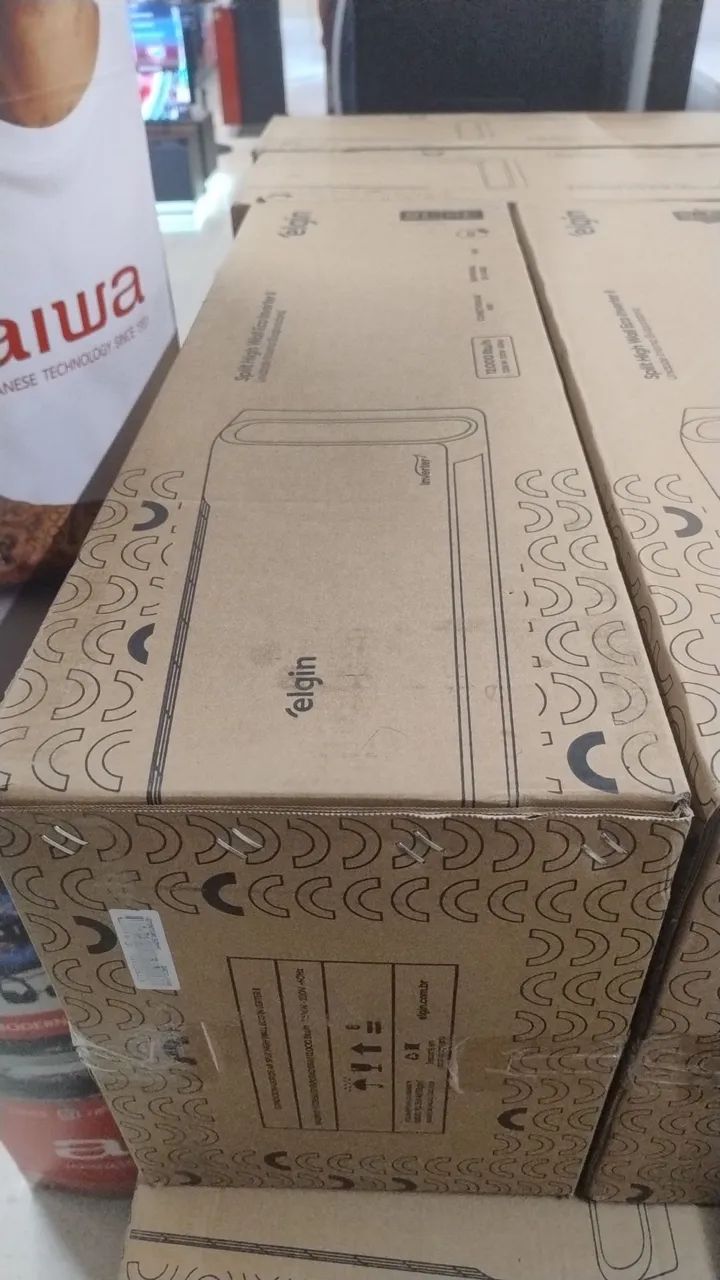 Ar-condicionado Elgin de 12.000 BTUs inverter, novo na caixa! - Foto 3