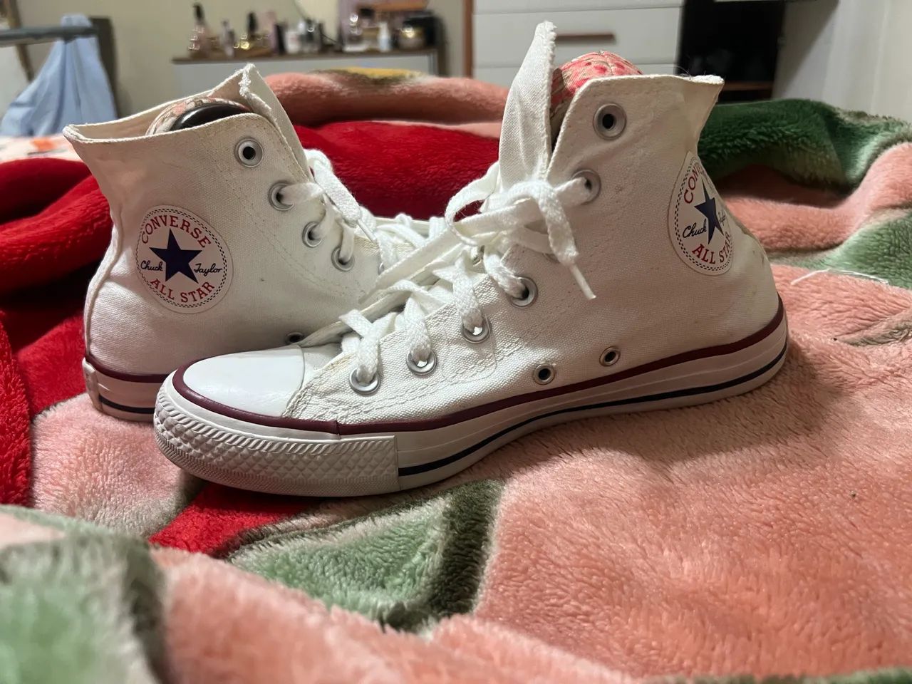 Tênis All Star branco 38 - Foto 4