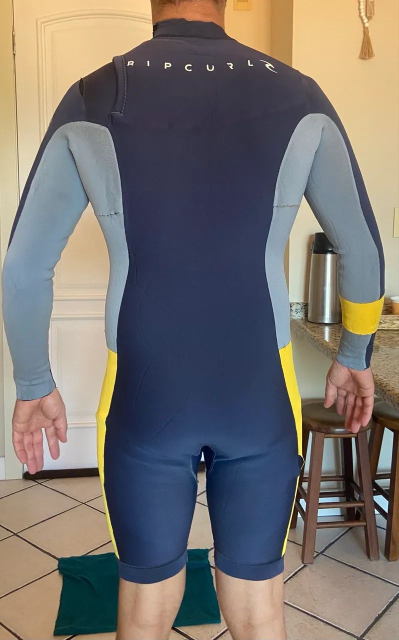 Neoprene Rip Curl Aggrolite 2mm Sealed - Tamanho P - Foto 2
