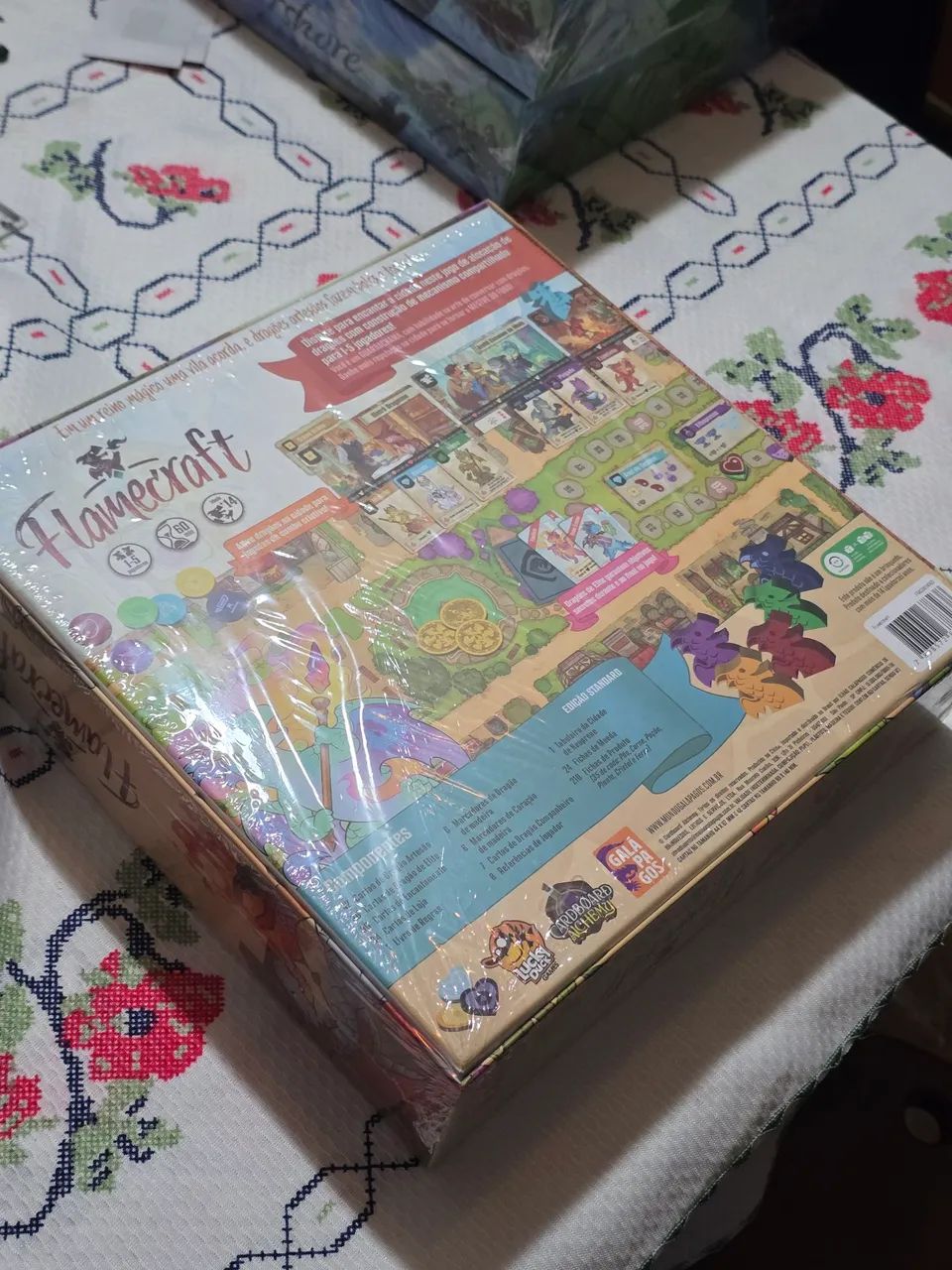 Flamecraft jogo tabuleiro boardgame - Foto 2