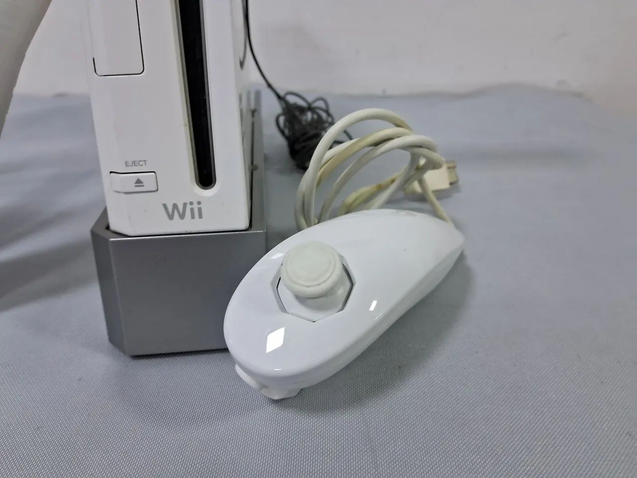 Nintendo wii branco base e jogo no hd - Foto 3