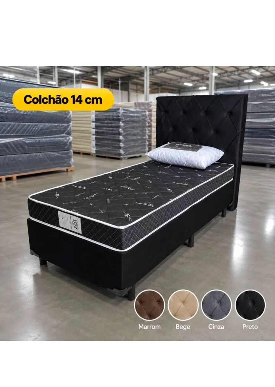 Base box e colchão novas , frete grátis 