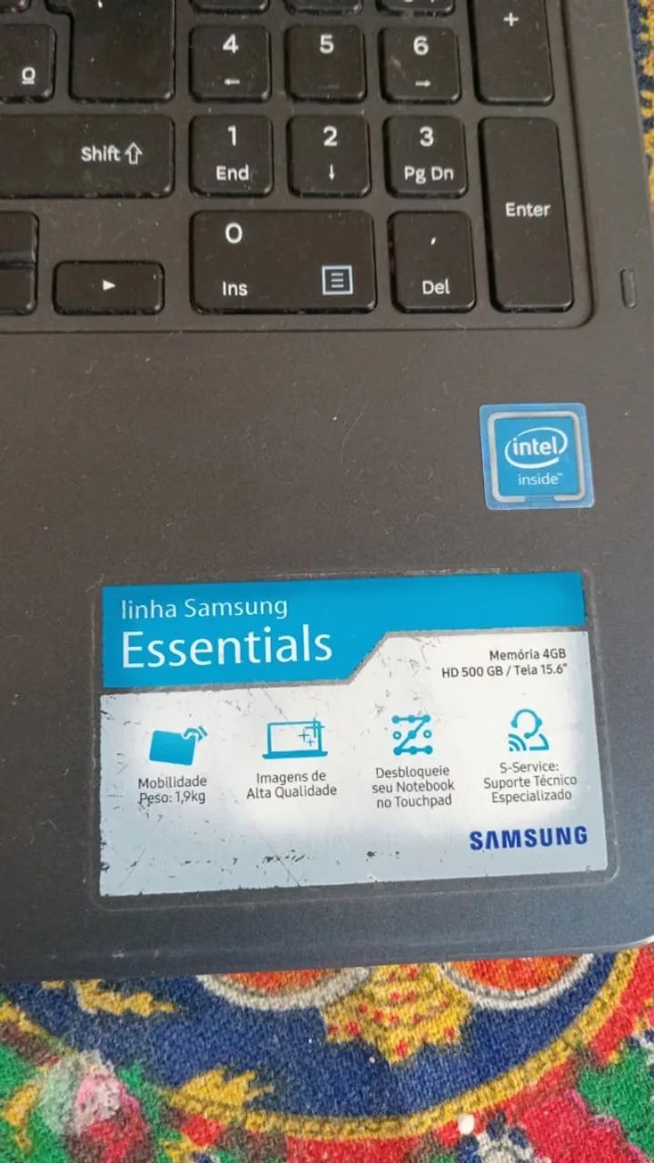 Notebook samsung