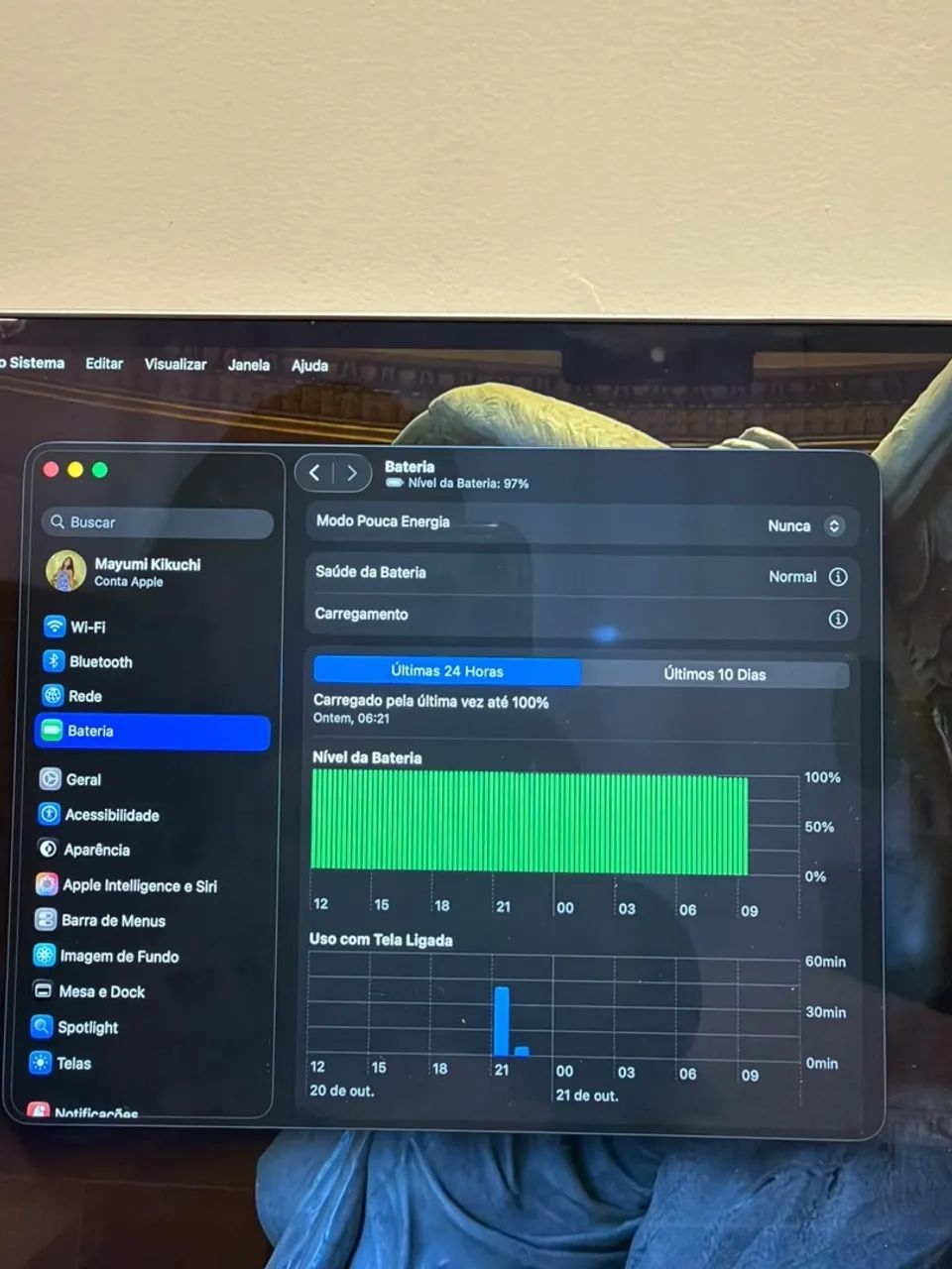 Macbook M4 2026 Azul Celeste - 256gb - Foto 5