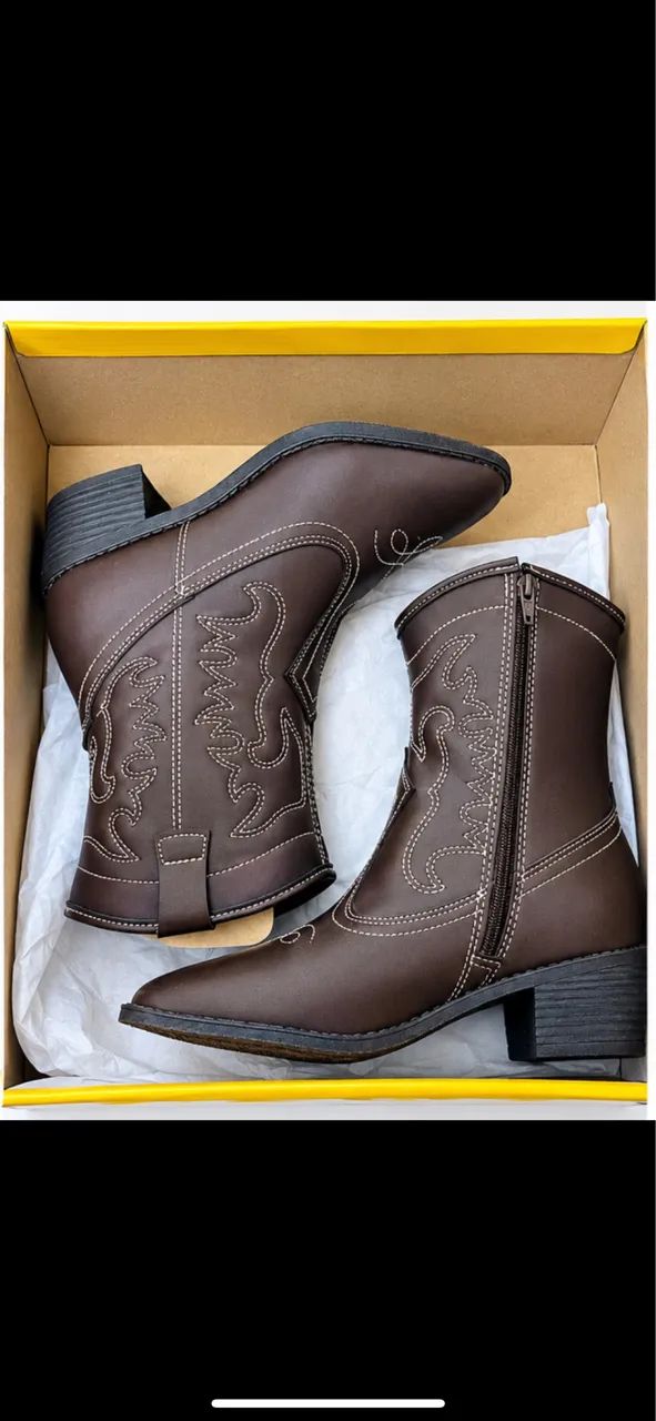 Bota Feminina Marrom 