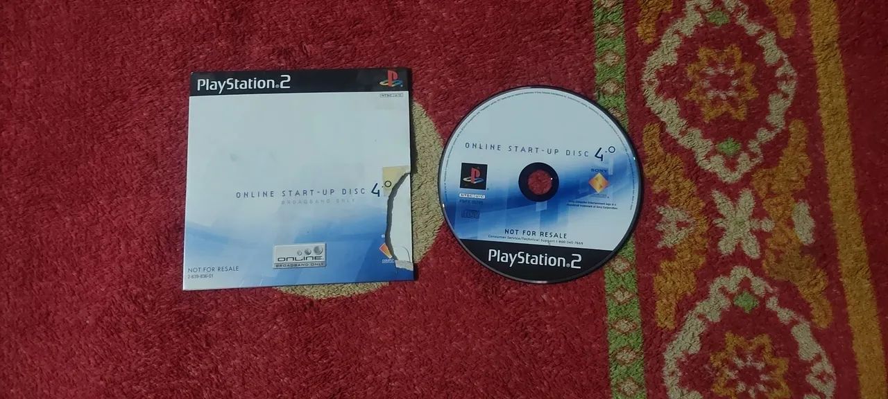 Cd de play 2  online start up disc