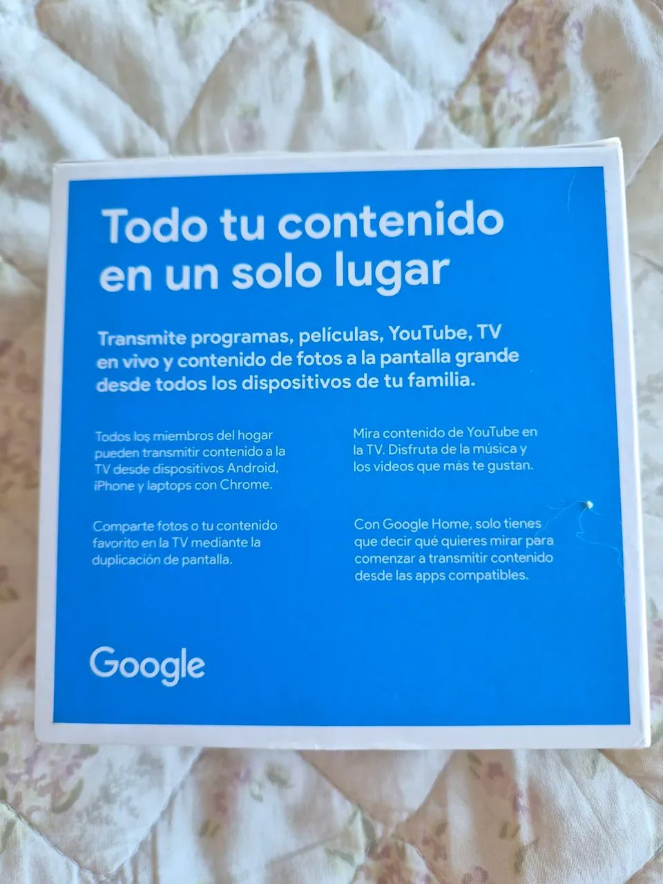 Google Chromecast 3ª Geração Original + Caixa Completa - Foto 3