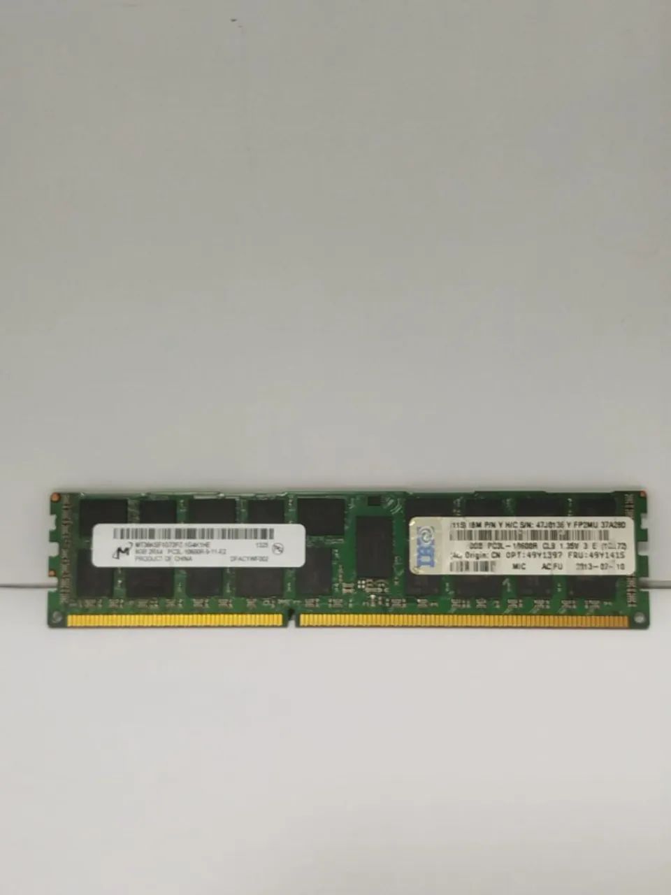 MEMORIA PC3 8GB 2RX4 10600R