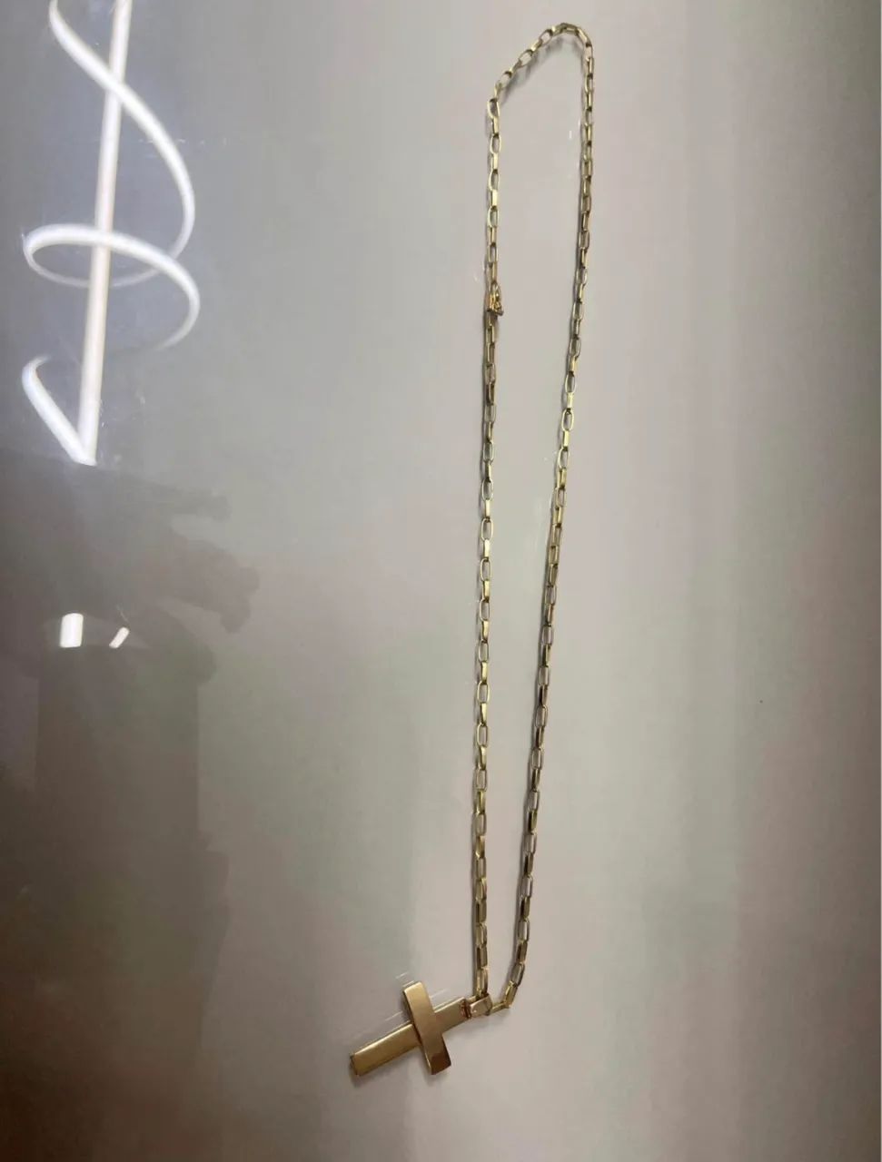 Cordão de ouro 18k maciço  - Foto 4