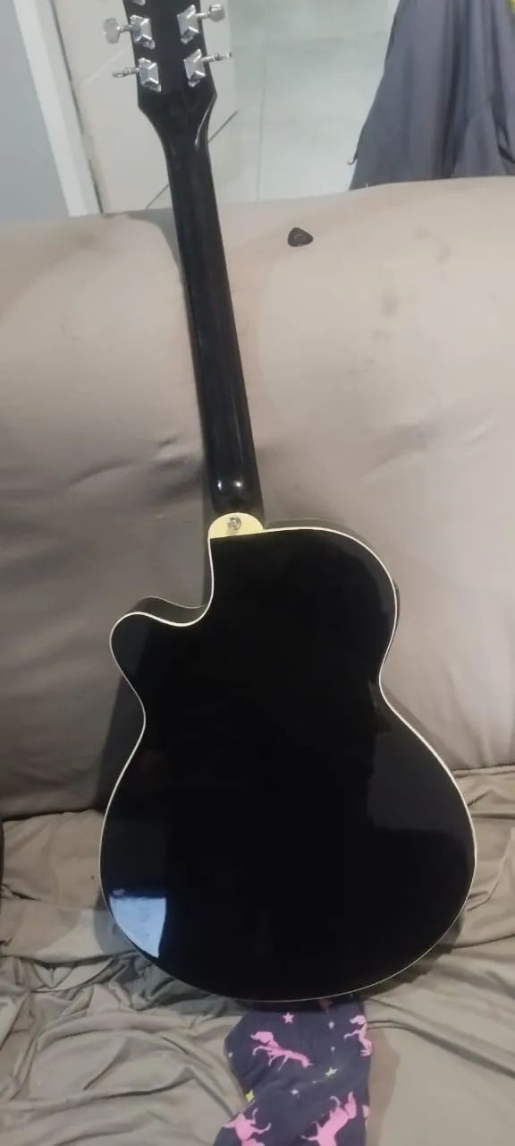 VIOLÃO EPIPHONE PR4 E AÇO - Foto 5
