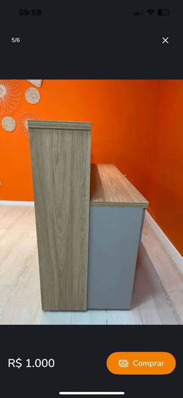 Balcão de Madeira  - Foto 5