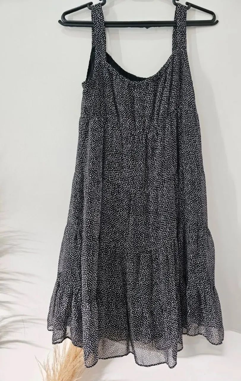 Vestido Preto e Branco | Sweet | Tamanho P