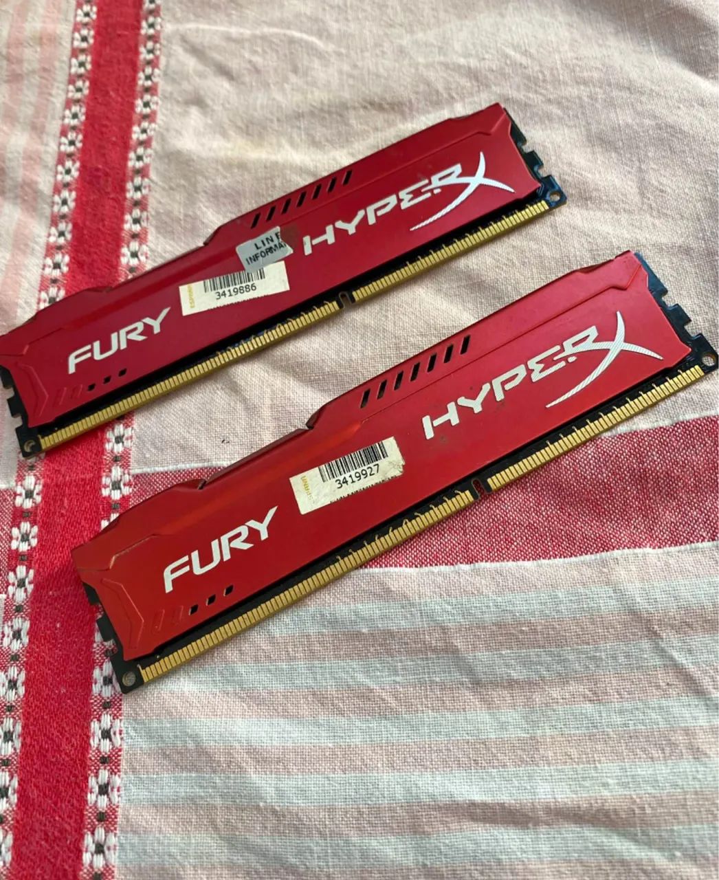 Memória ram HyperX DDR3 4gb x2 - Foto 2
