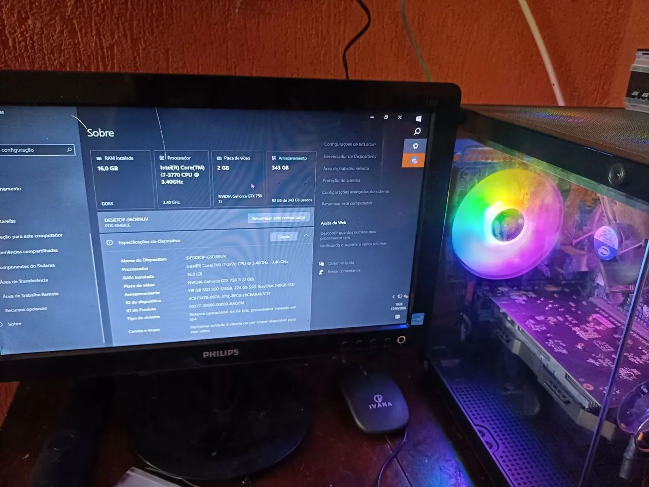 VENDO OU TROCO PC GAMER  - Foto 3