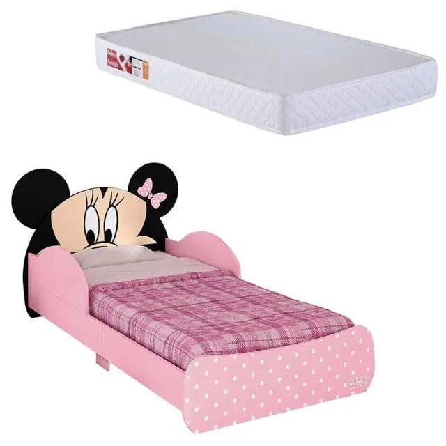 Cama mickey e minnie mouse com colchão - Foto 2