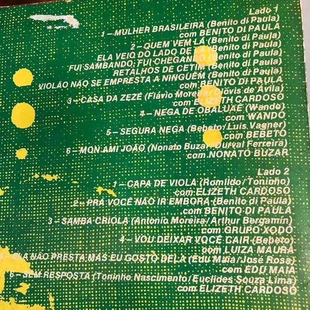 lp vinil -  brasil som 75 - benito di paula - Foto 4