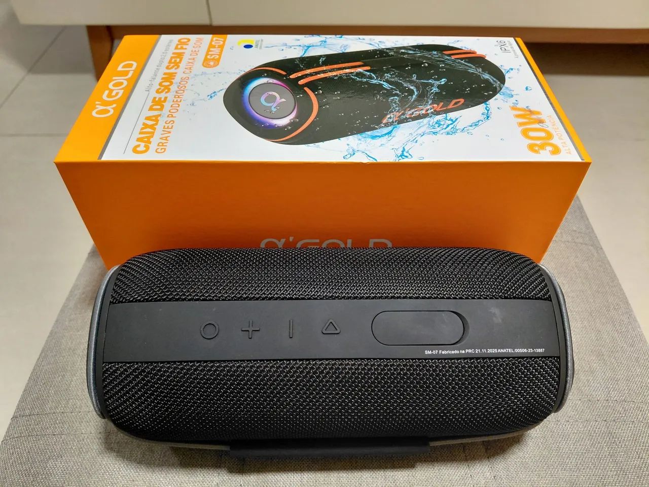 Caixa de Som Bluetooth Gold SM-07 - Foto 3