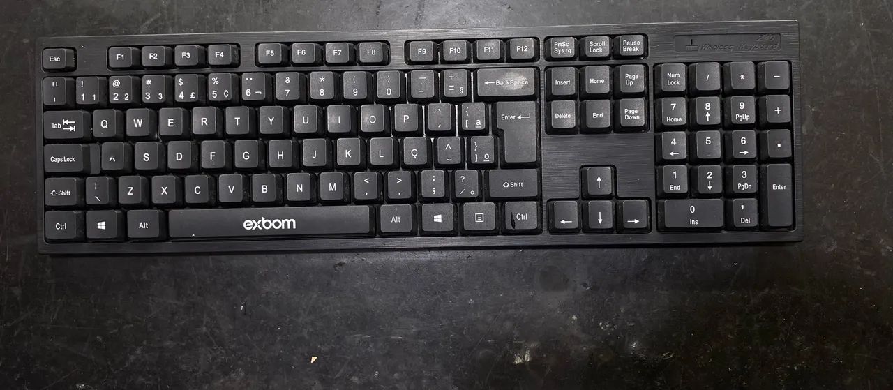Teclado sem fio 2.4Ghz 