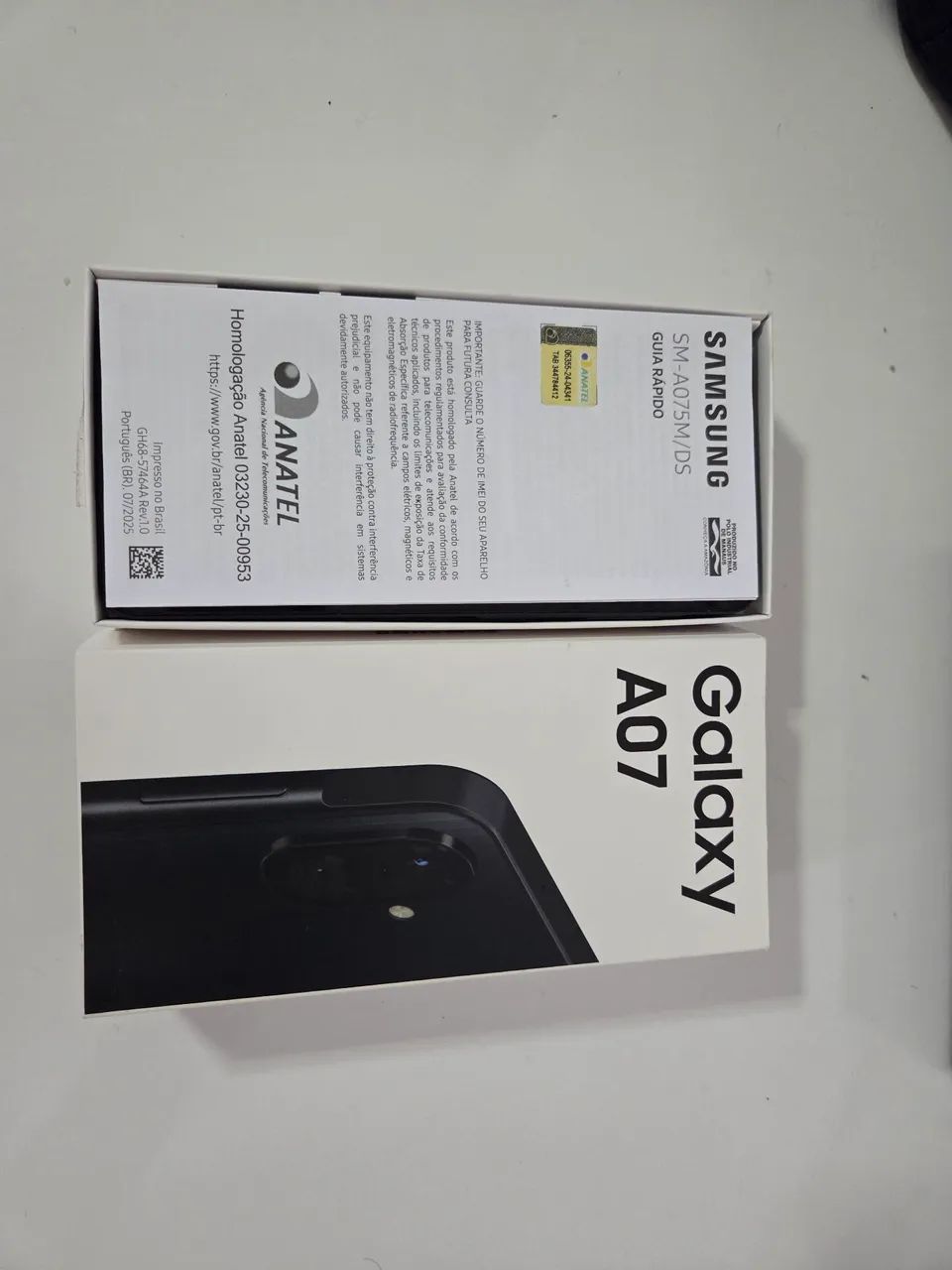 Celular Galazy A07 256GB preto