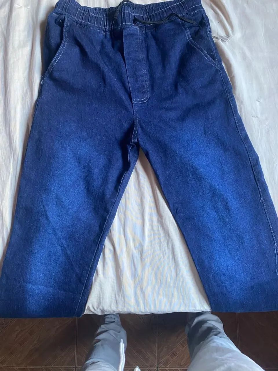 Calça jogger Azul