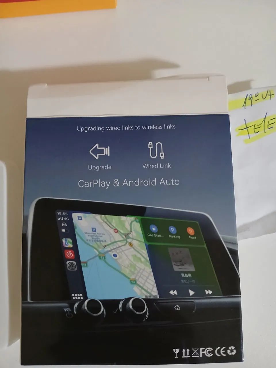 Conector Android auto carplay