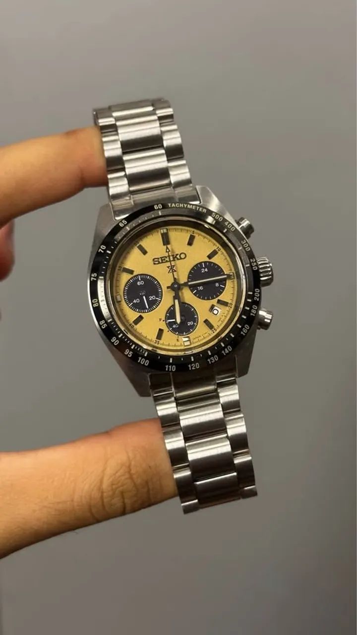 Seiko ? Prospex Speedtimer Solar Chronograph AMARELO
