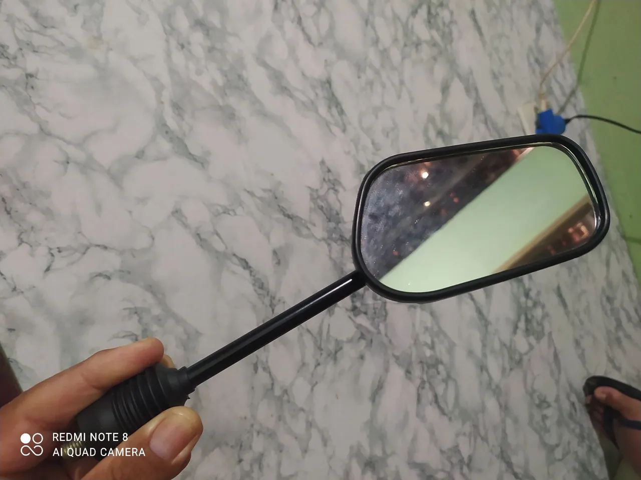 Retrovisor de motocicleta novo zero  - Foto 2