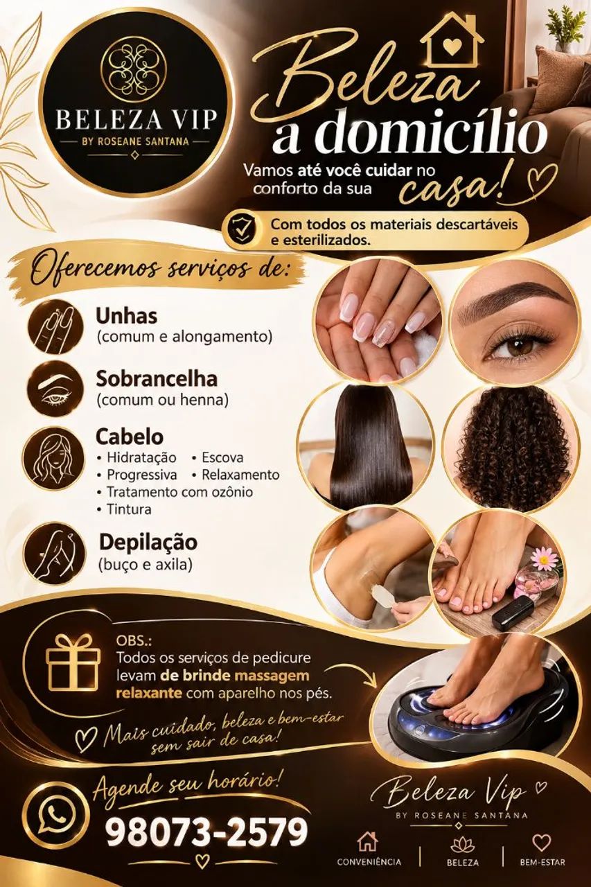 Beleza a domicílio  - Foto 2