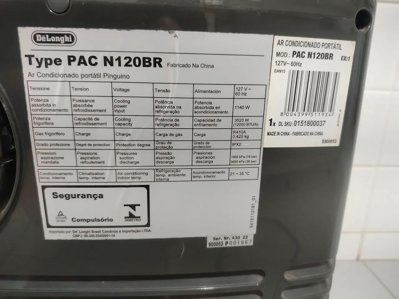Ar condicionado portátil 12000 btu - Foto 5