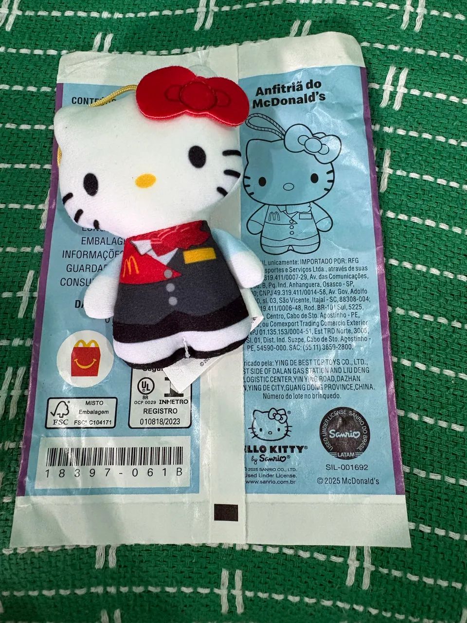 Lote - Hello Kitty, Mc Donalds Mc lanche feliz  - Foto 4