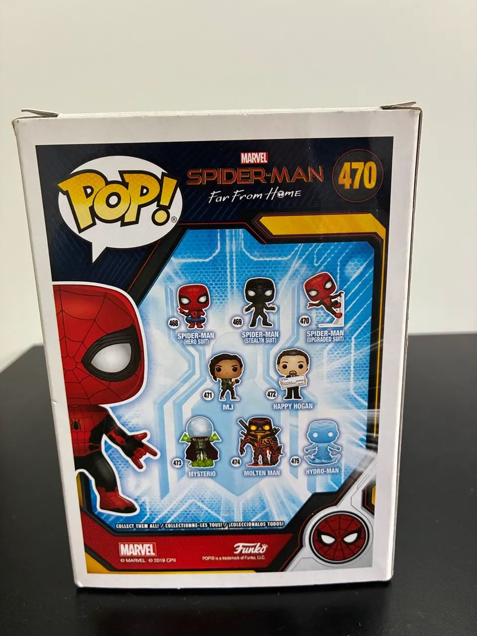 Pop Funko 470 Spider Man Upgrade Suit Far From Home original  - Foto 4