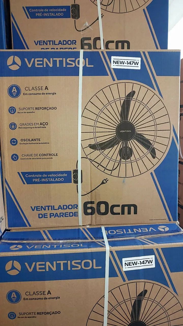 Ventilador de parede 60cm 147w Ventilador PROMOÇÃO!!!