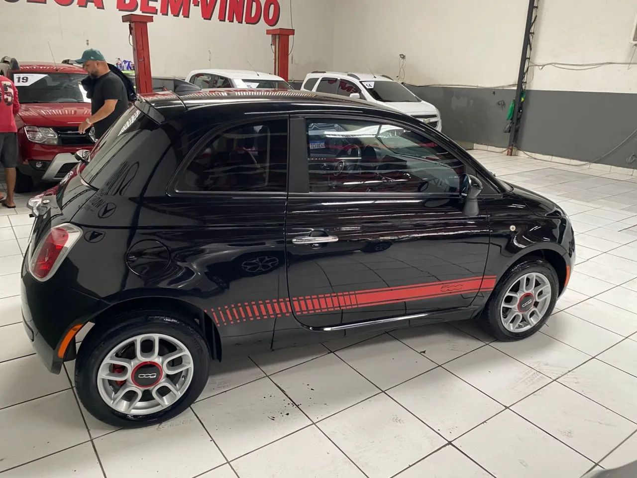 Fiat 500 Cult 1.4 Flex 8V EVO Dualogic 2012 - Foto 4