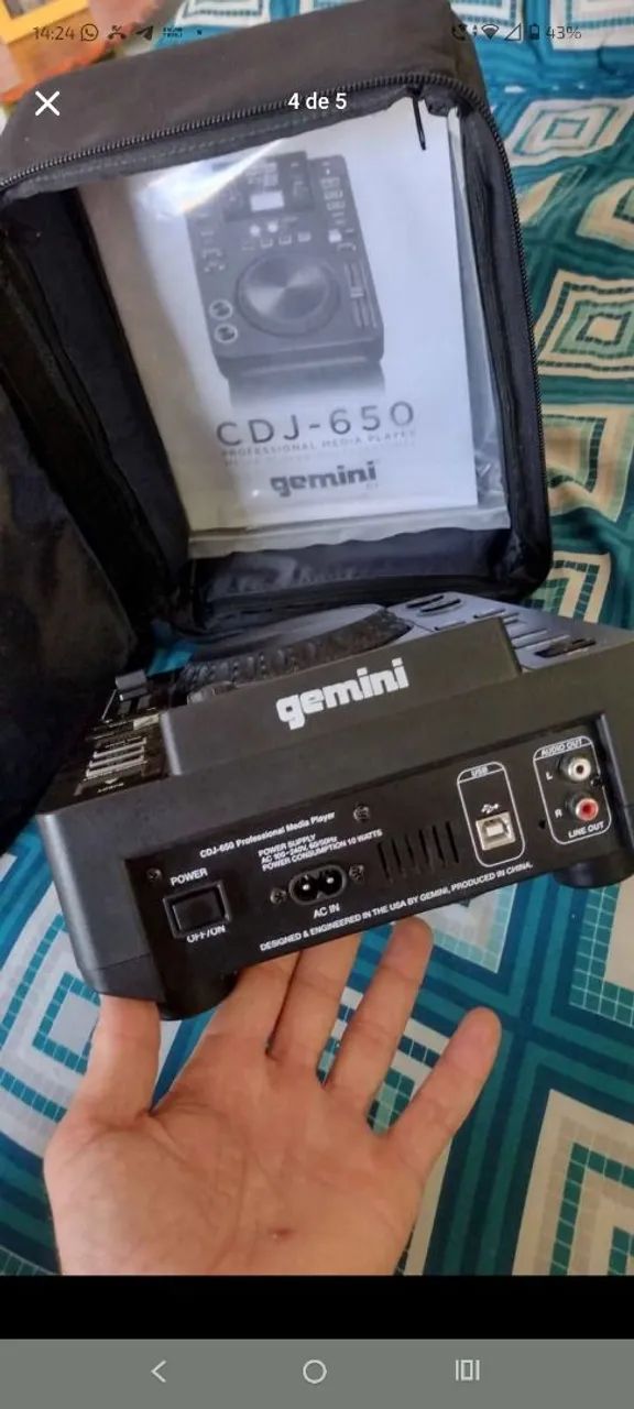 Vendo CDJ ou troco por iPhone  - Foto 5
