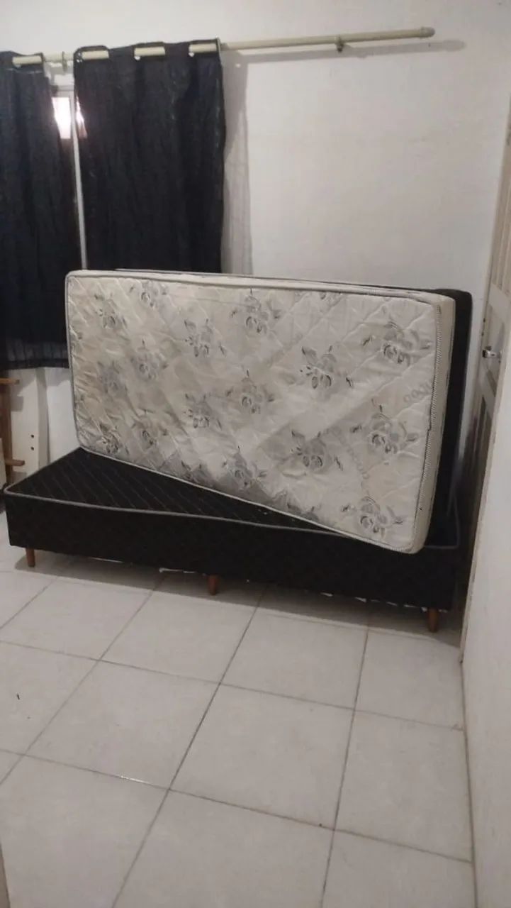 Cama solteiro, base e colchão ,ortopédico , entrega grátis - Foto 2