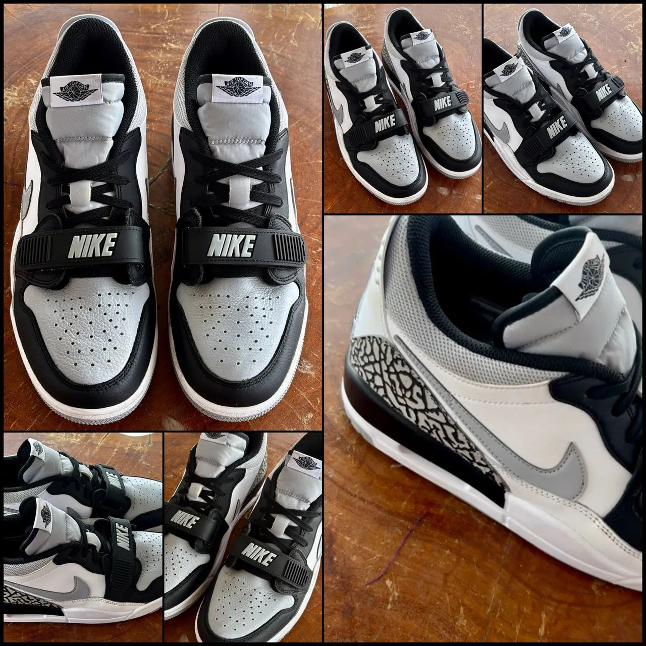 TÊNIS NIKE AIR JORDAN LEGACY 312 LOW LIGHT SMOKE GREY - TAMANHO 42 