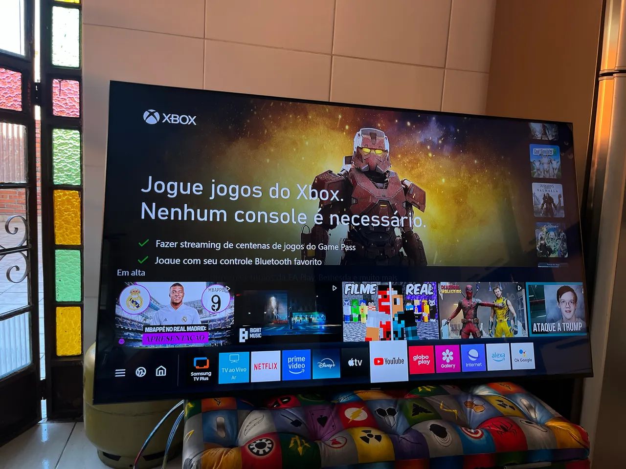Smart tv Samsung ultra 4k com Alexa e Xbox embutido! - Foto 3