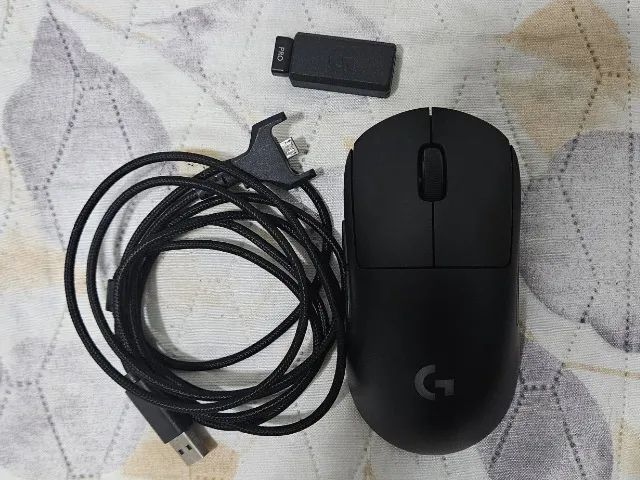 Mouse Logitech G Pro Wireless IMPECÁVEL!! - Foto 2
