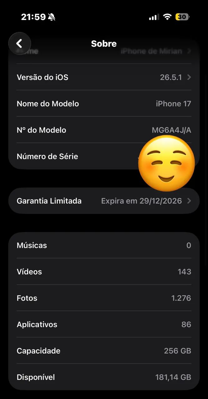 iPhone 17 garantia Apple 256 gigas  - Foto 3