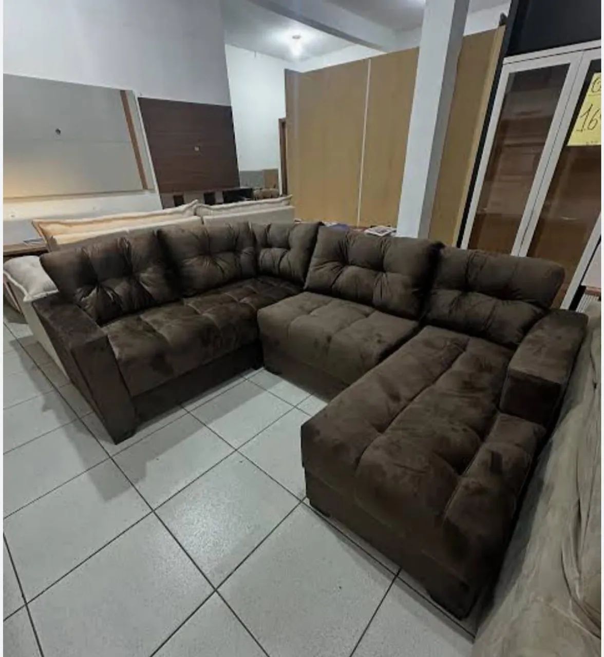 Sofás de canto muito lindos muito conforto pra sua sala - Foto 3
