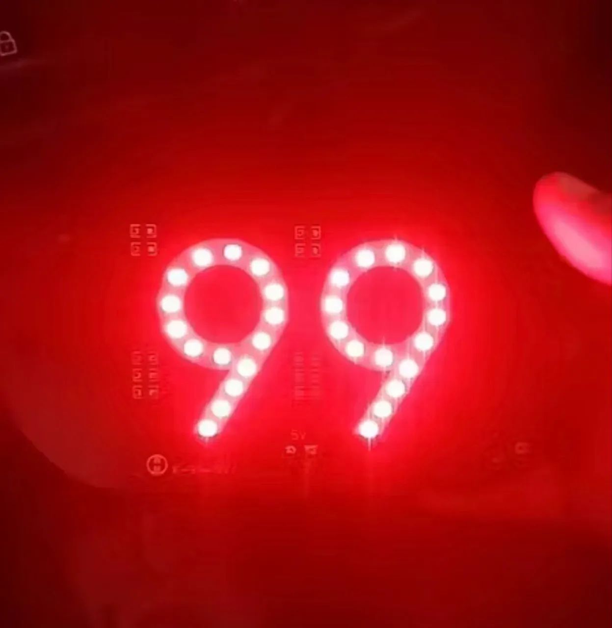 Placa de LED para Uber e 99 - Foto 4
