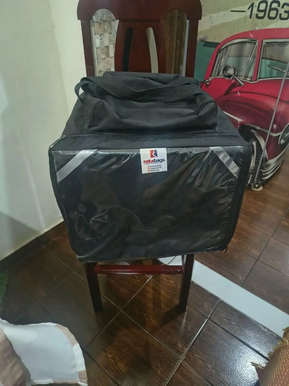 Bag Motoboy reforçada acompanha Isopor