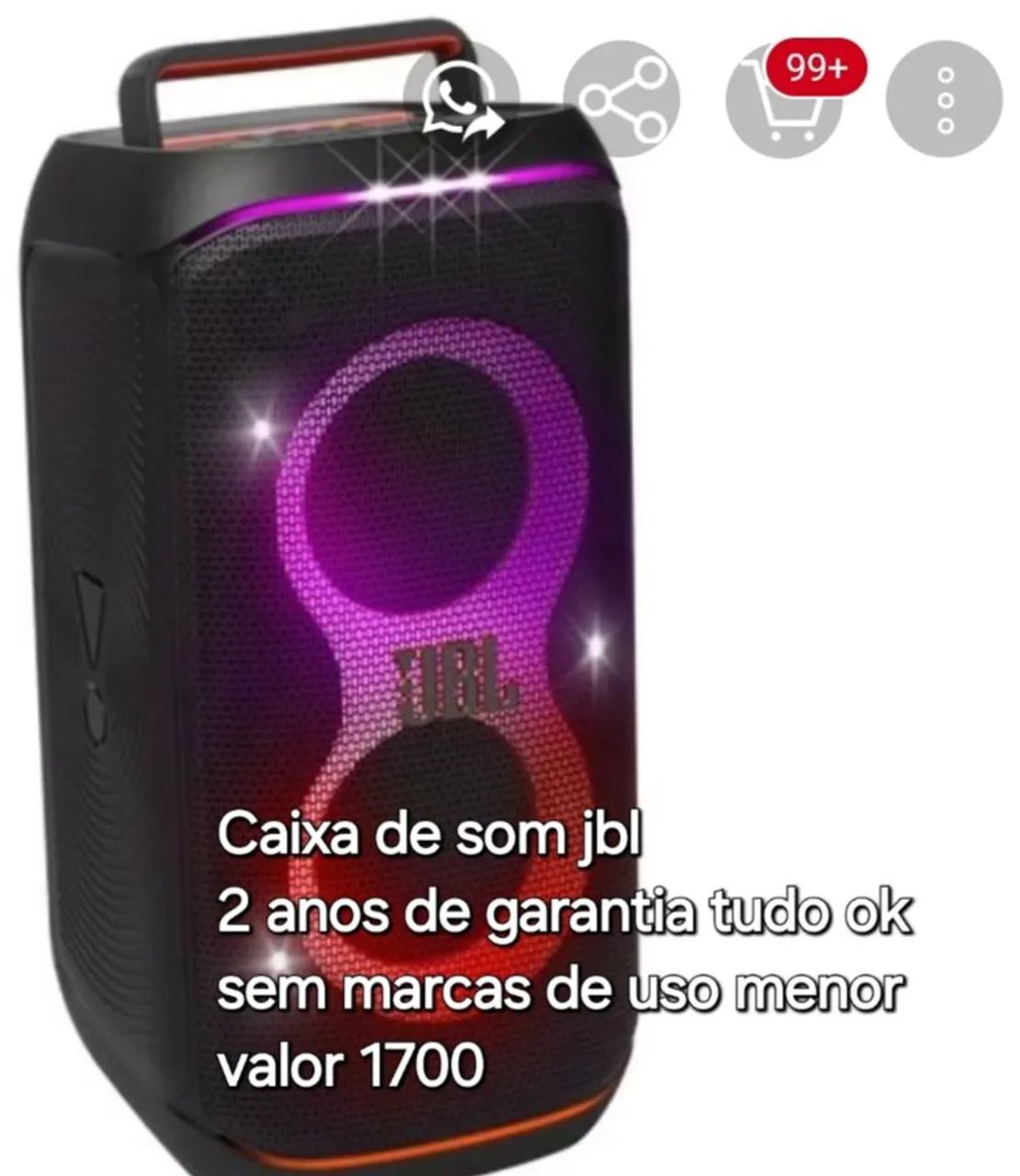Caixa jbl - Aparelhos de Som - Messejana, Fortaleza 1496892645 | OLX