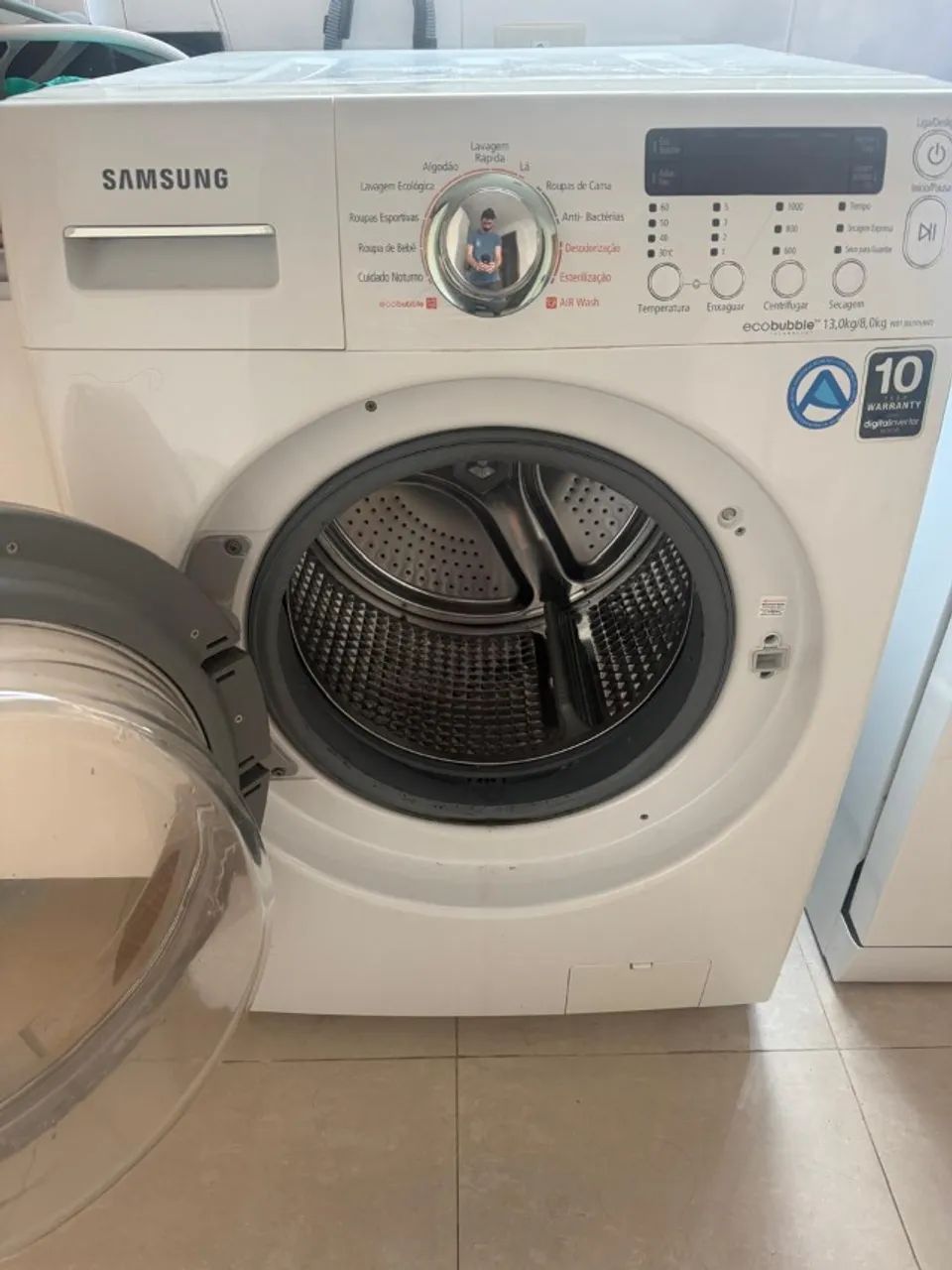 Lava e seca Samsung 13kg usada com vazamento - Foto 2