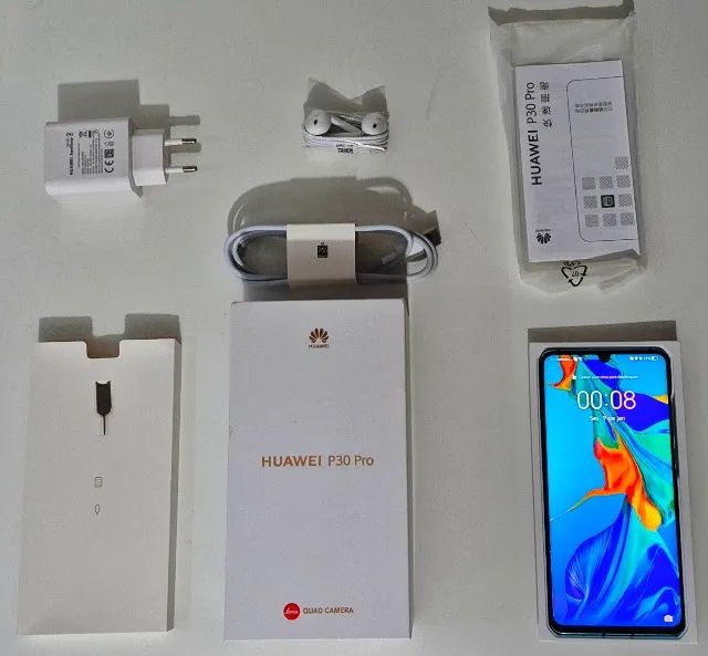 Smartphone Huawei P30 Pro 128GB 8GB RAM Aurora Câmera Leica - Uma