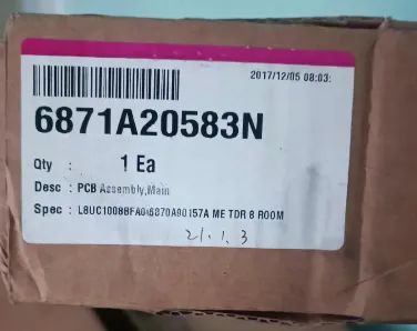 PLACA PRINC COND LG - 6871A20583N