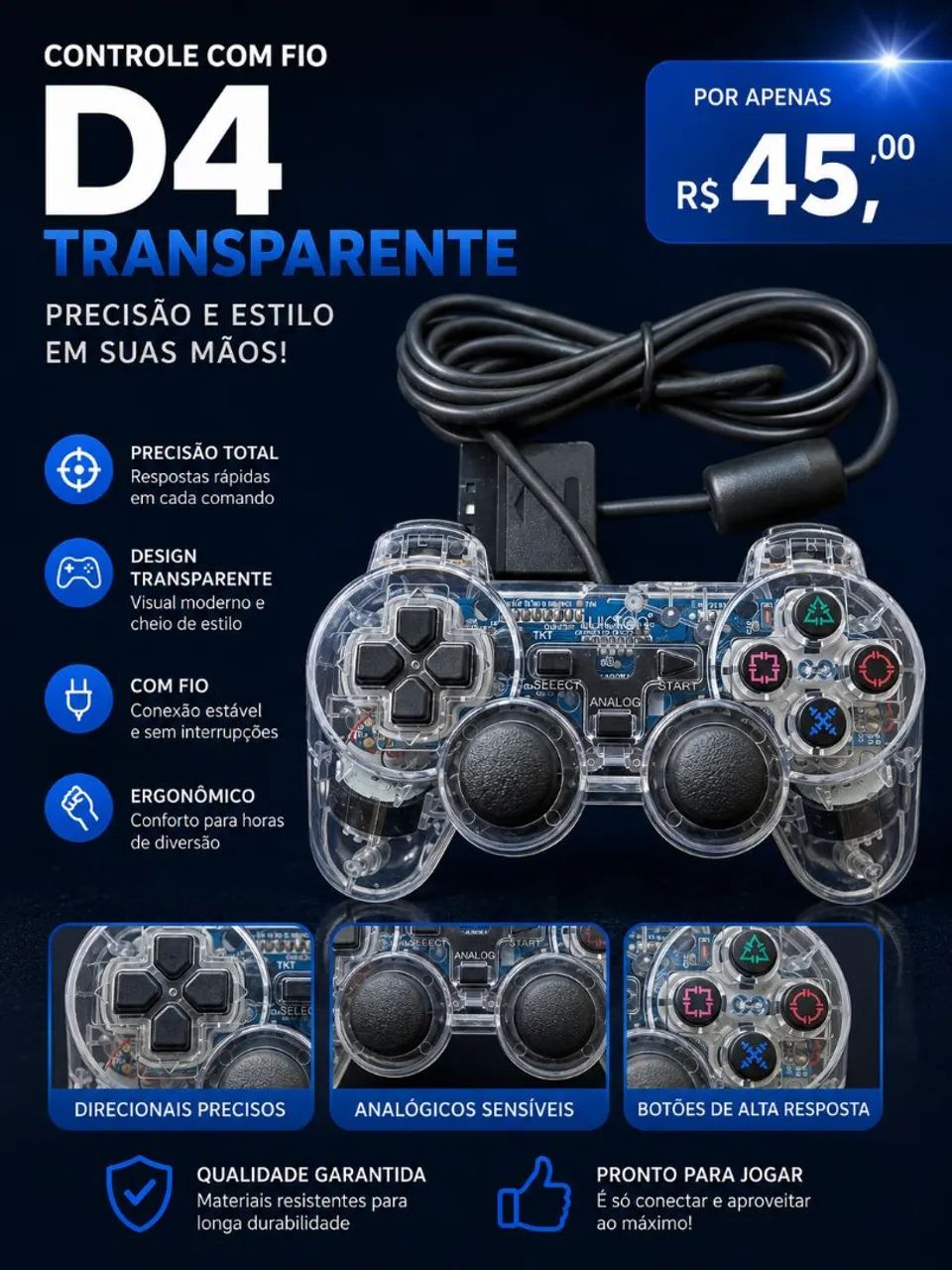Controle ps2