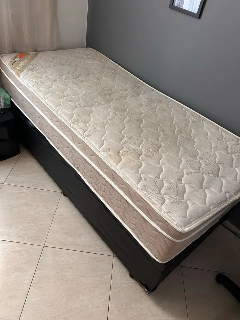 Cama de Solteiro com Colchão Ortobom - Foto 2
