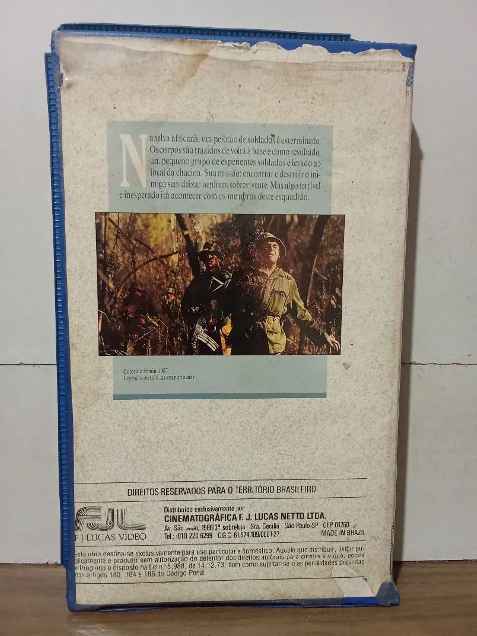 Vhs filme pesadelo de guerra (legendado) - Foto 2