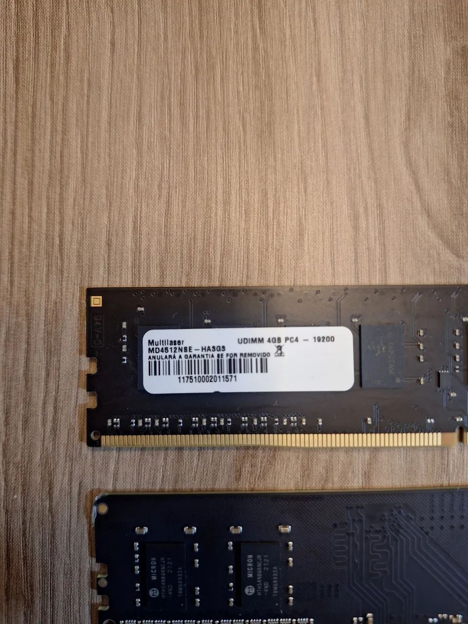 2 Pentes 4Gb RAM DDR4 *Não funcionam* - Foto 3